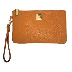 Liz Claiborne Tan Phone Charging Wallet/Wristlet